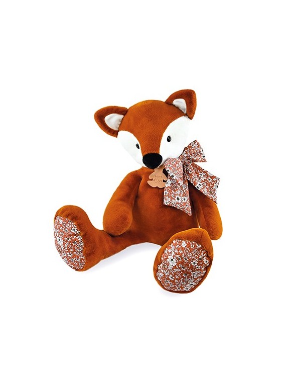 Peluche Renard Orange - 60 cm - Copains Câlins