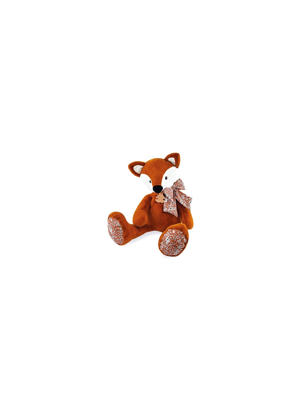 Peluche Renard Orange - 60 cm - Copains Câlins