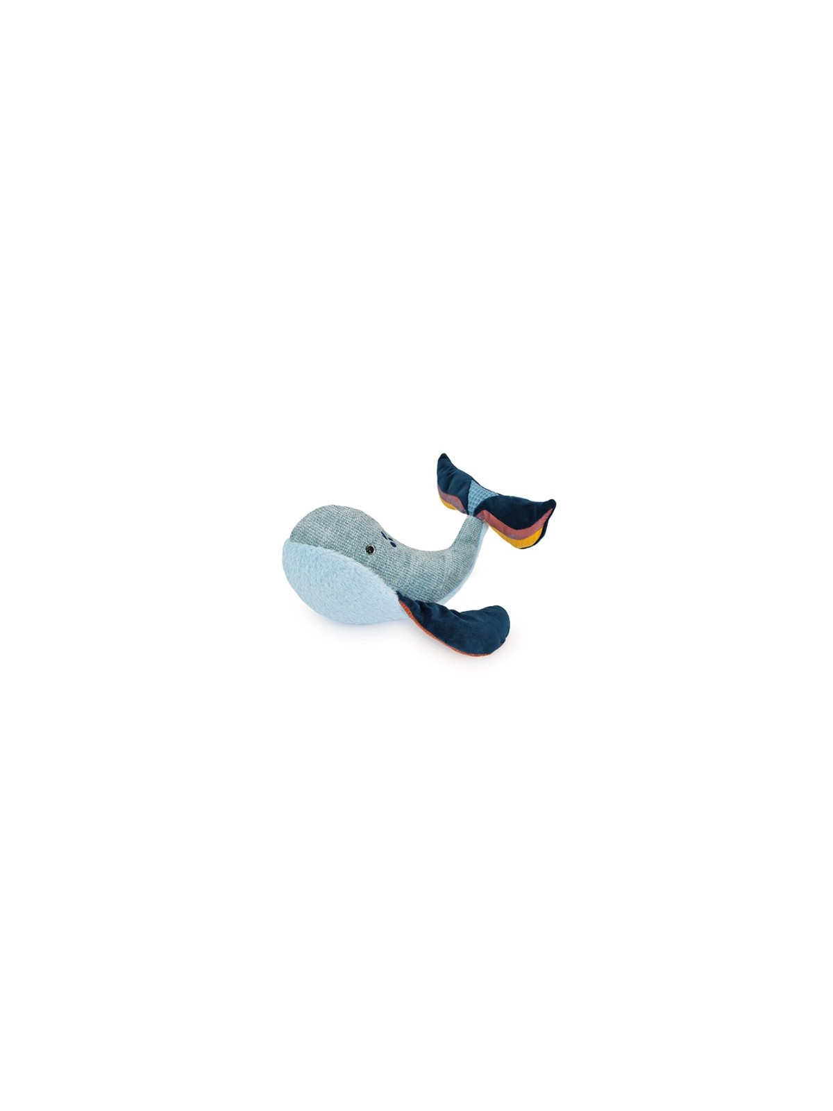 Peluche Baleine bleue - 30 cm