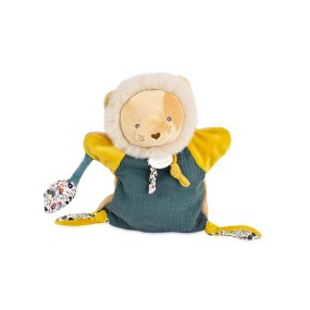 Doudou Marionnette Lion - 25 cm- Bohaime