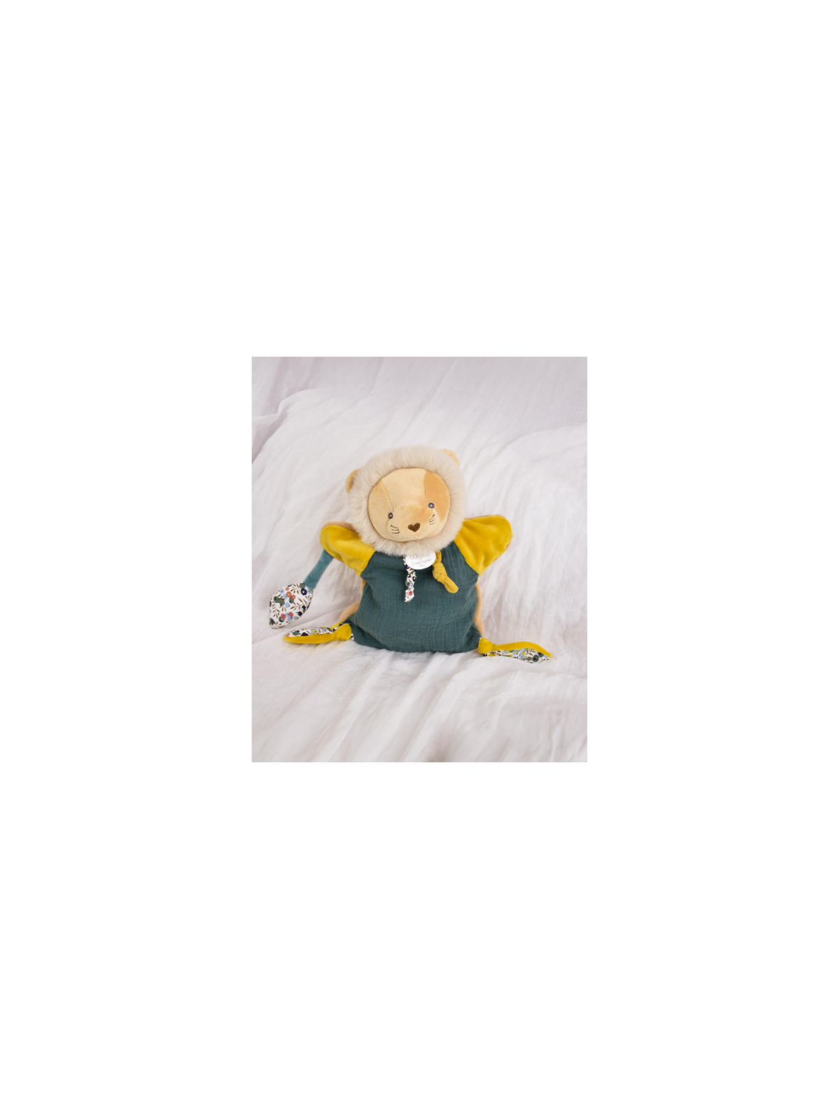 Doudou Marionnette Lion - 25 cm- Bohaime