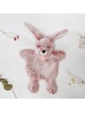 Marionnette à Main Lapin Rose - 25 cm