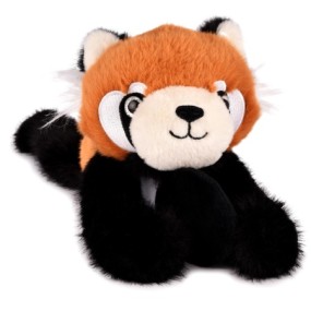 Peluche bien être - panda roux en peluche magnétique - 30 cm