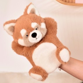 Marionnette Panda roux - 24 cm