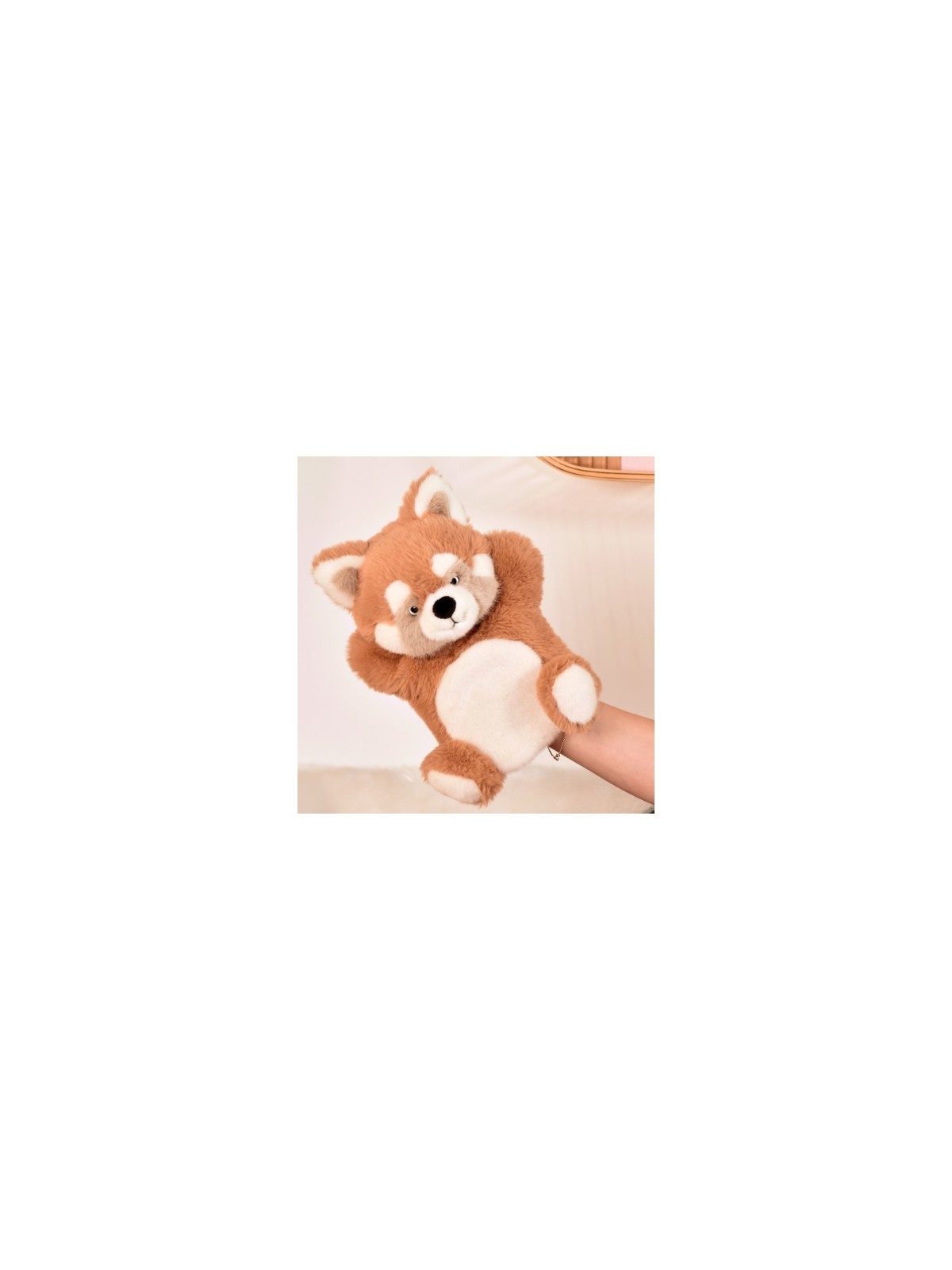 Marionnette Panda roux - 24 cm