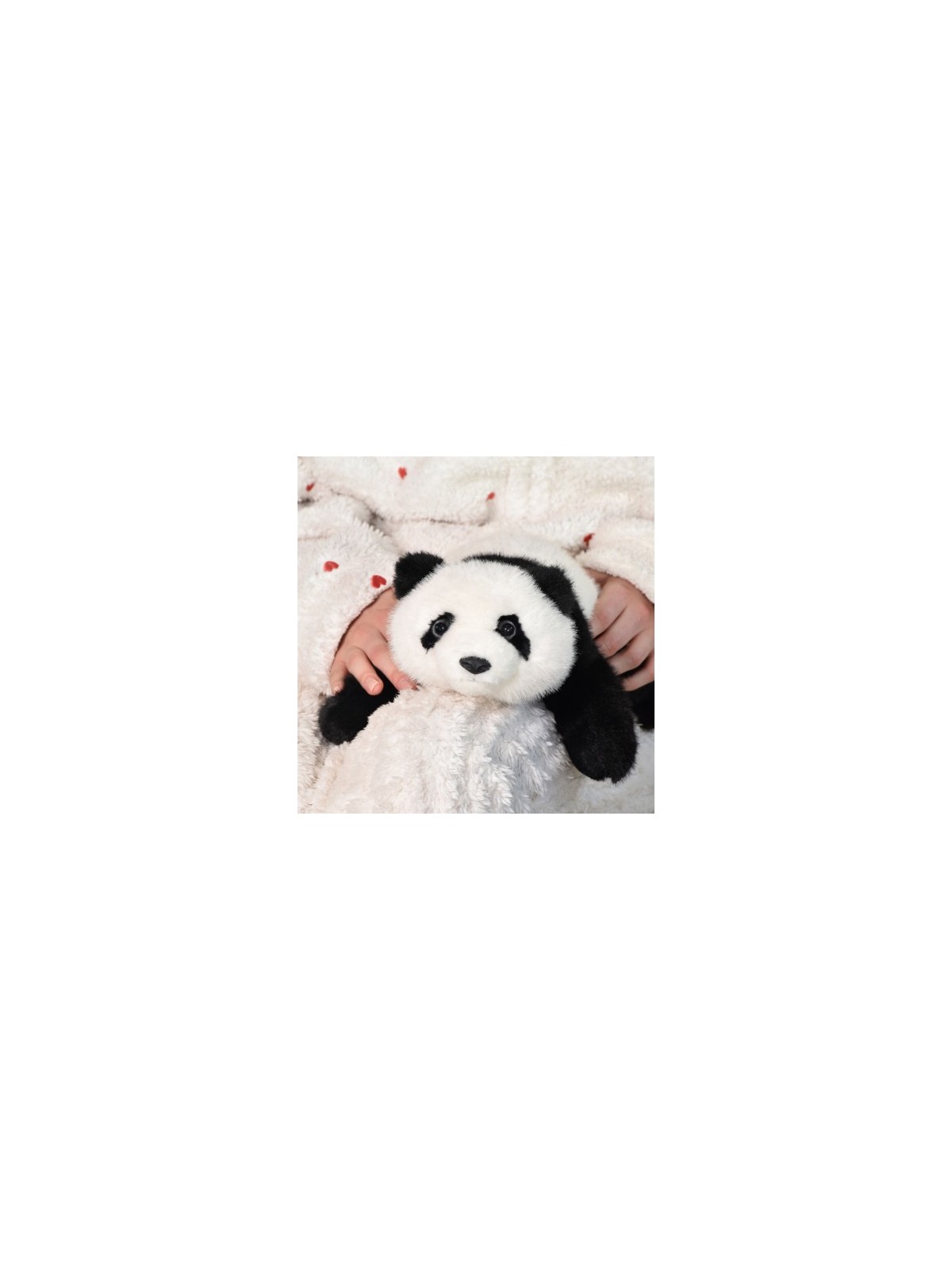 Peluche lestee Panda Bao - 32 cm