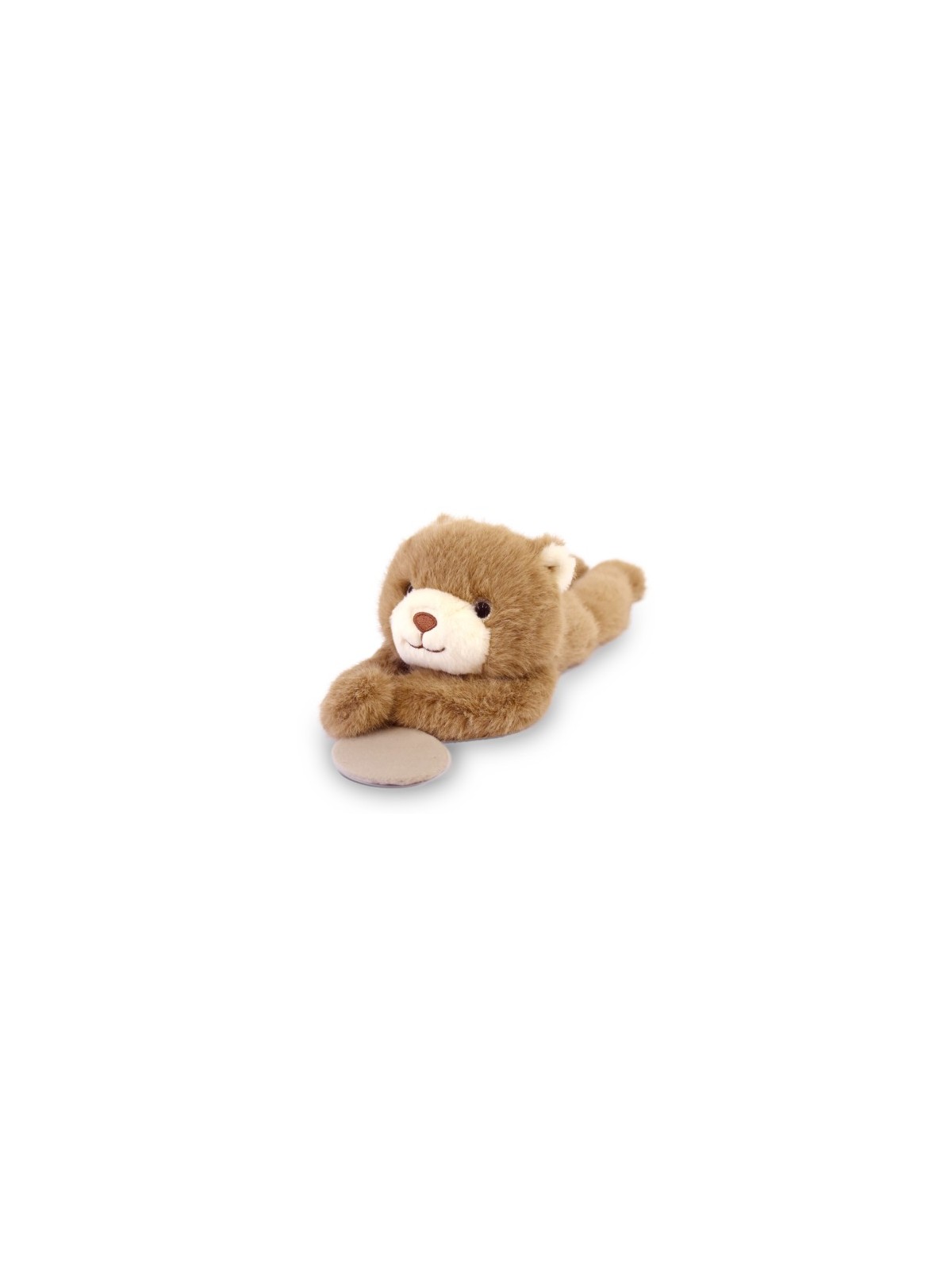 Peluche bien être - Ours en peluche magnétique marron - 30cm