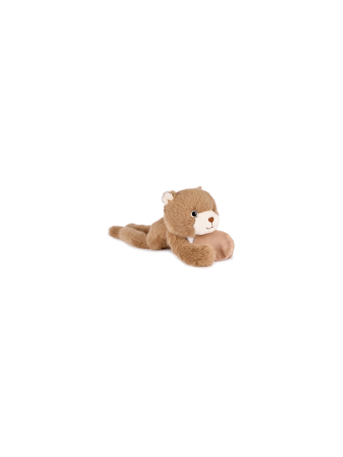 Peluche bien être - Ours en peluche magnétique marron - 30cm
