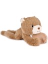 Peluche bien être - Ours en peluche magnétique marron - 30cm