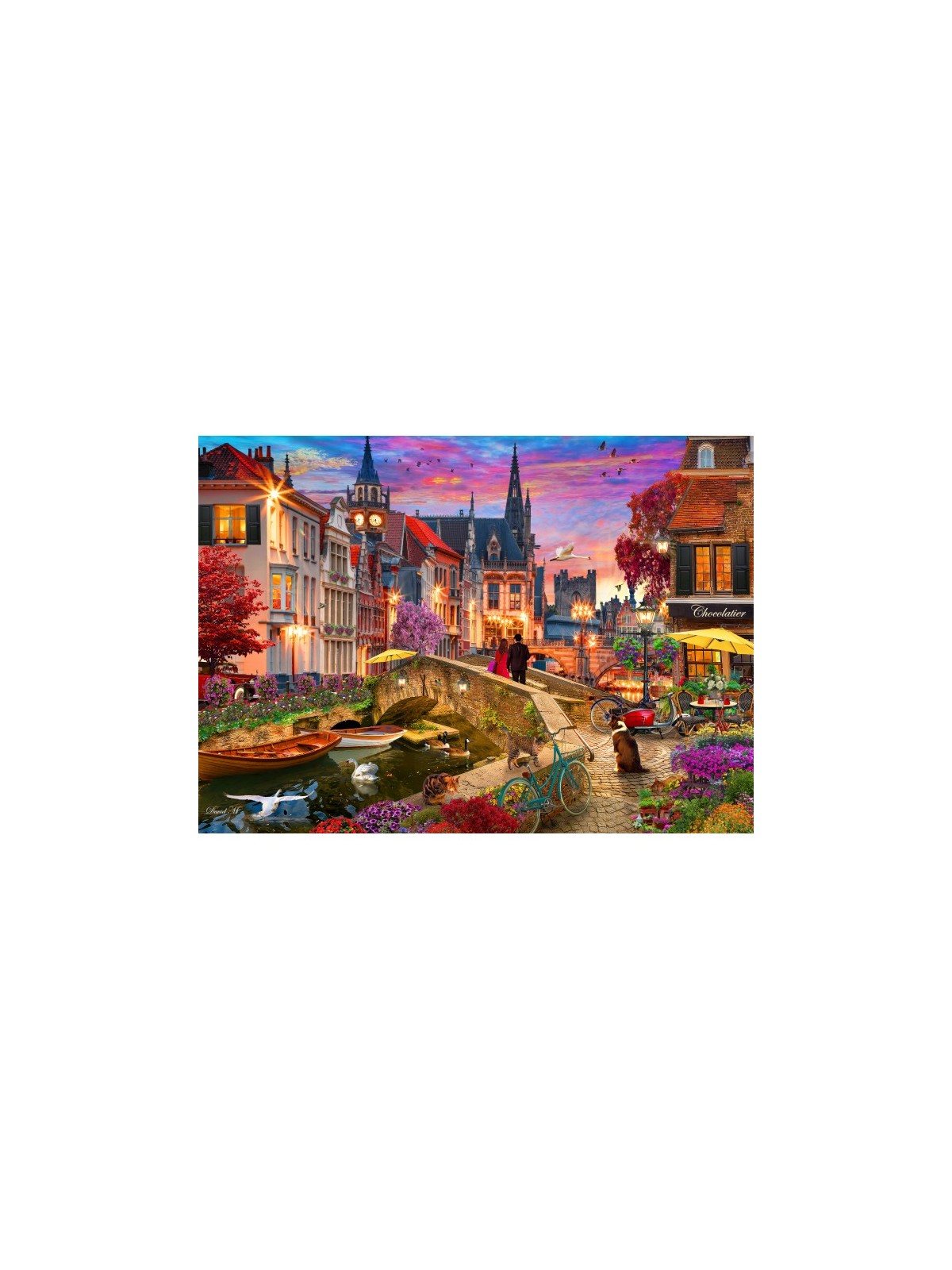 Soirée sur le Canal 1000 pieces