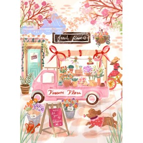 Lack Studio - Forever Flora, Flower Truck 500 pièces