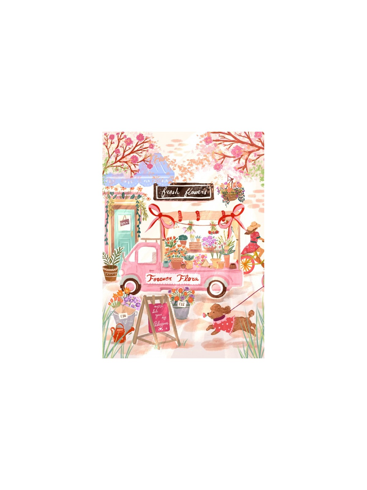 Lack Studio - Forever Flora, Flower Truck 500 pièces