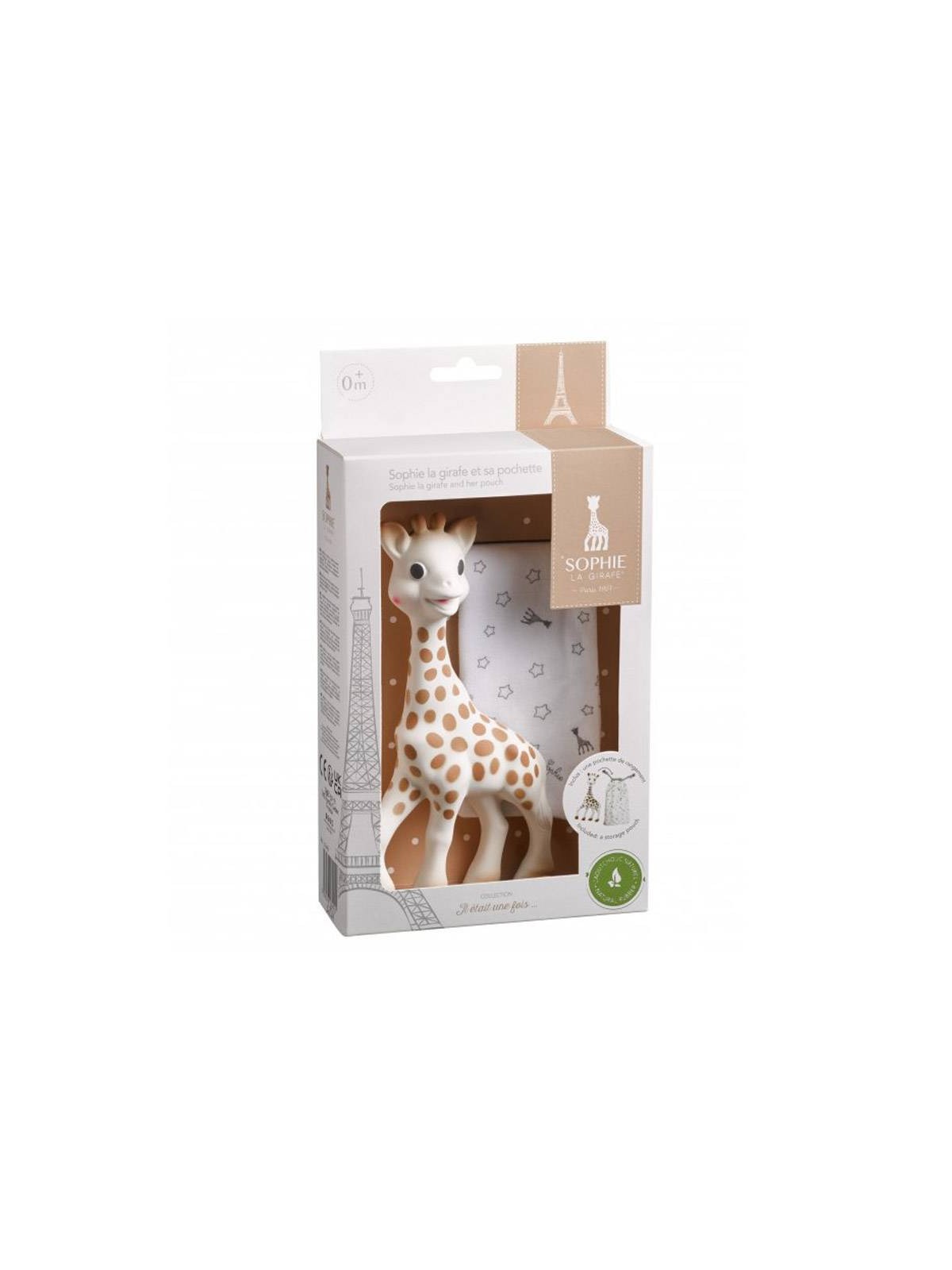 Sophie la girafe et sa pochette de rangement