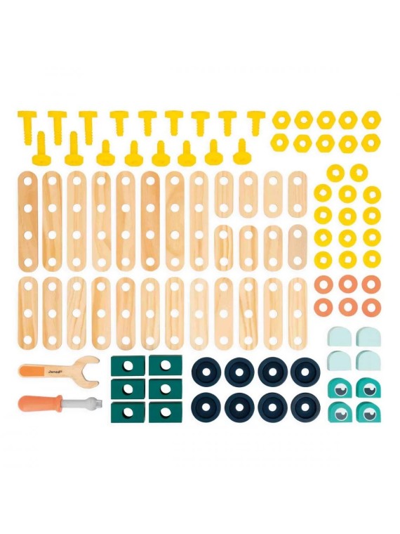 Baril Brico'Kids 100 pièces (bois)