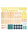 Baril Brico'Kids 100 pièces (bois)