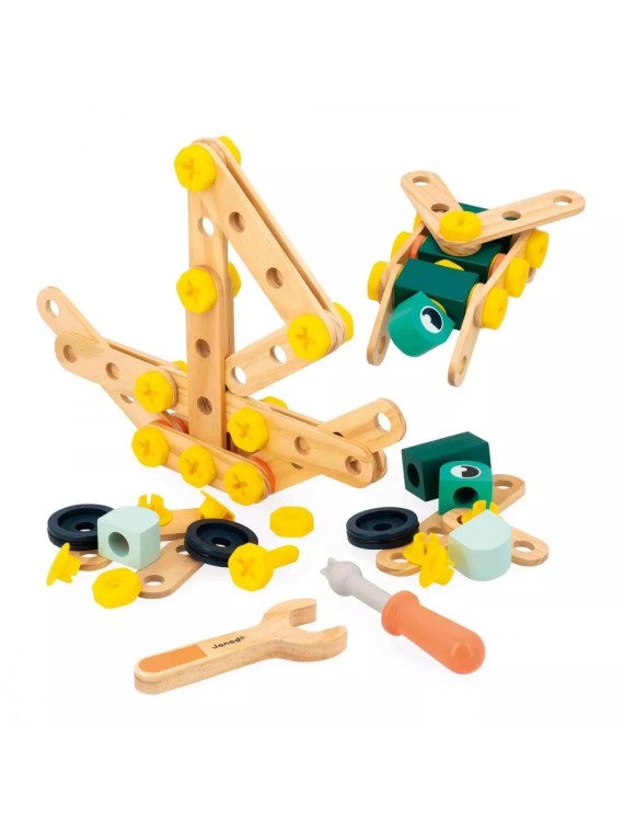 Baril Brico'Kids 100 pièces (bois)