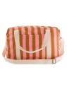 Sac à langer Raphael Rayures Caramel / Strawberry