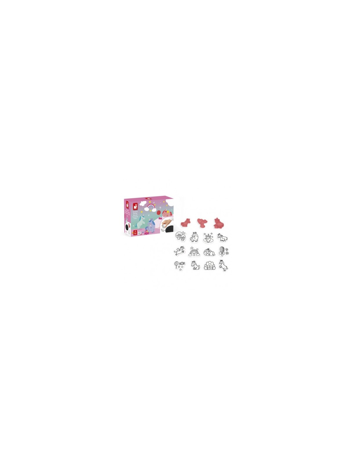 Coffret de 15 Tampons Unicorn Stampinoo