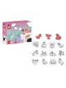 Coffret de 15 Tampons Unicorn Stampinoo