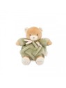 Peluche ours Patapouf Vert - 17 cm