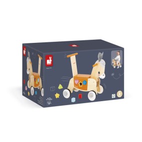 Porteur Âne en bois