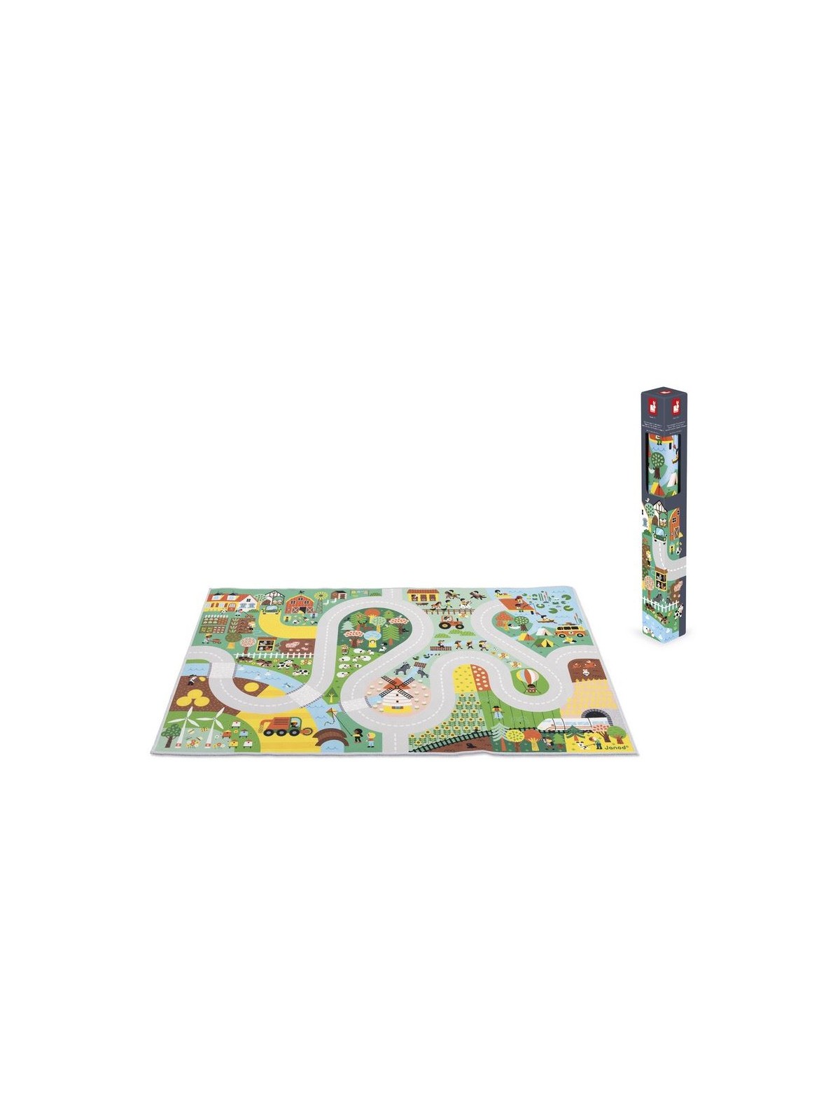 Tapis avec circuit Campagne - Cross Roads