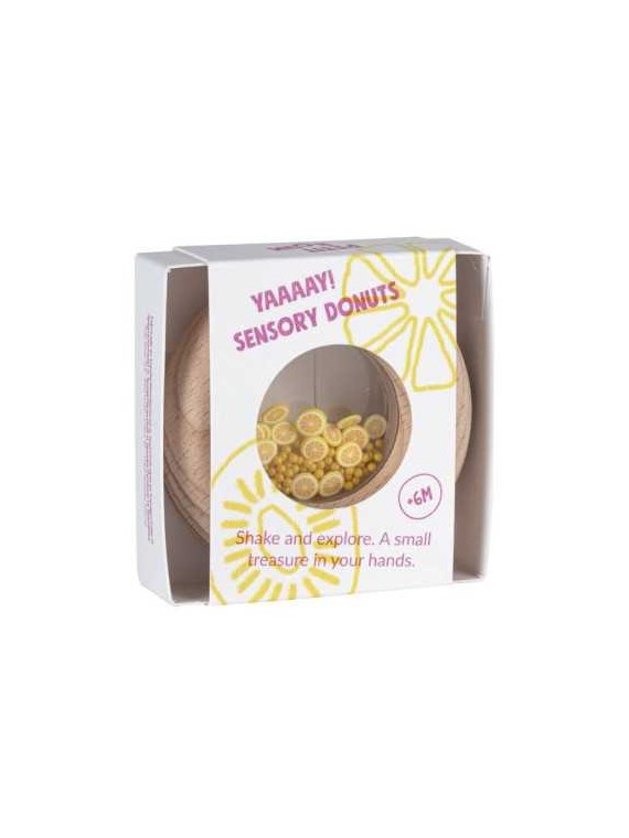 Hochet sensoriel citron - Petit Boum