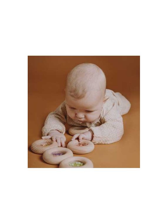 Hochet sensoriel citron - Petit Boum