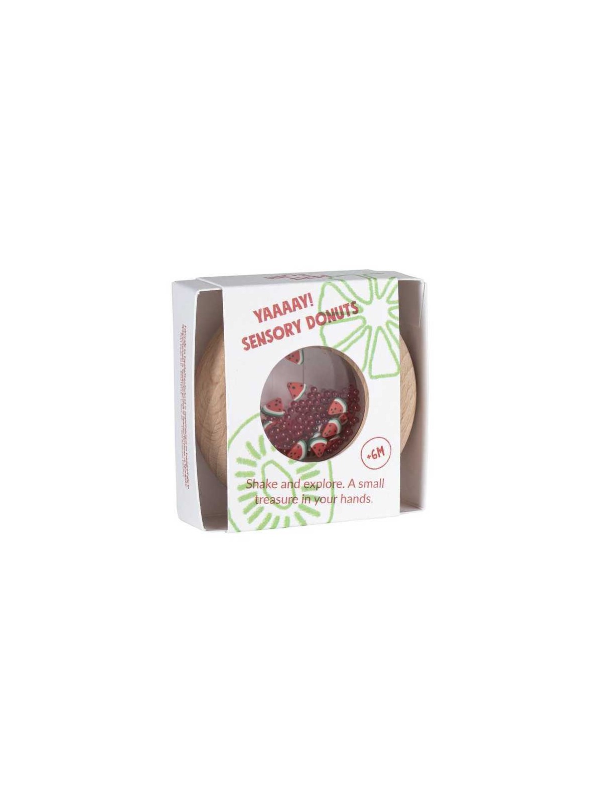 Hochet sensoriel pastèque - Petit Boum