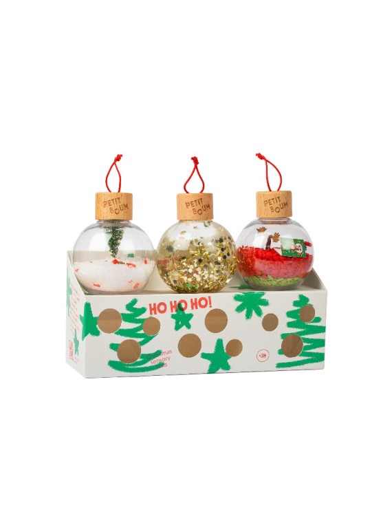 Boules de noël sensorielles