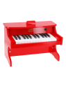 Piano en bois, Rouge