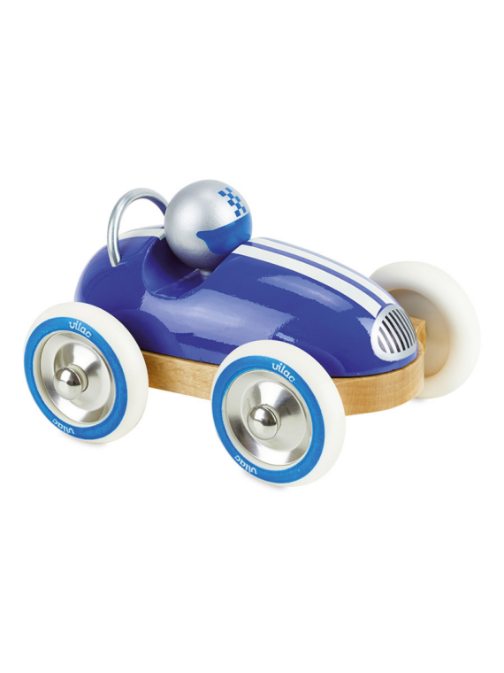 Voiture en bois, Roadster - Bleu