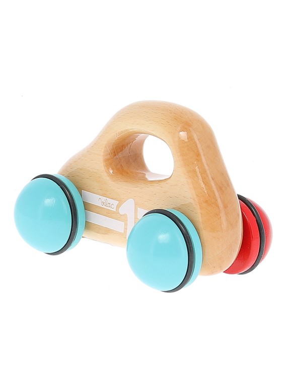 Voiture en bois, 1er âge - Modèle bois naturel