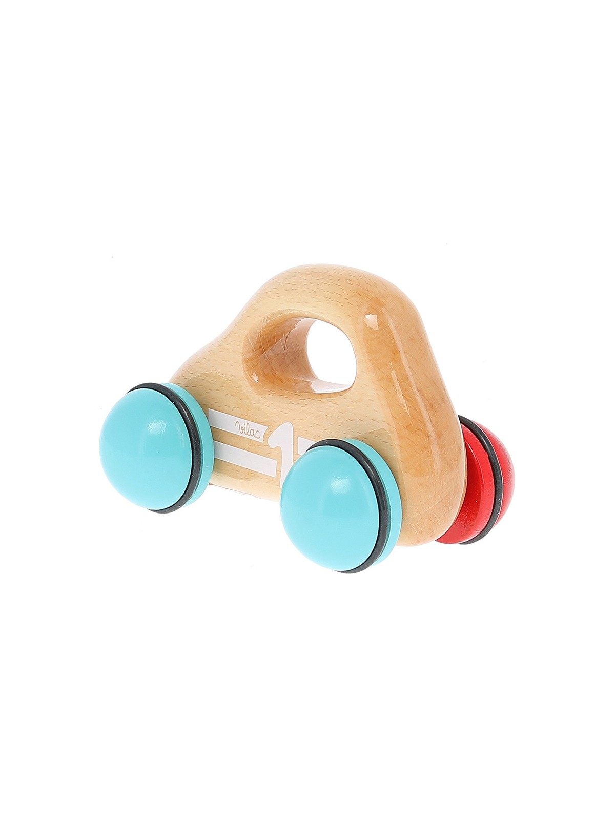 Voiture en bois, 1er âge - Modèle bois naturel