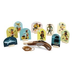 Pistolet à élastiques pirates