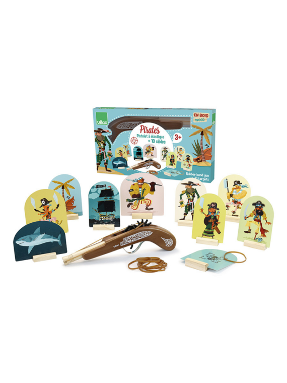 Pistolet à élastiques pirates