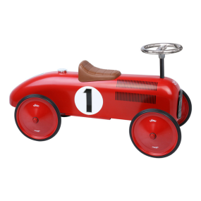 Porteur en métal, Vintage rouge