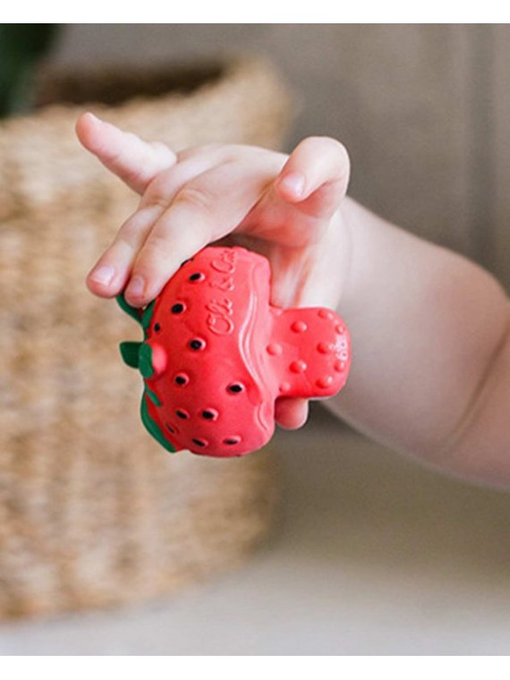 Anneau de dentition fraise