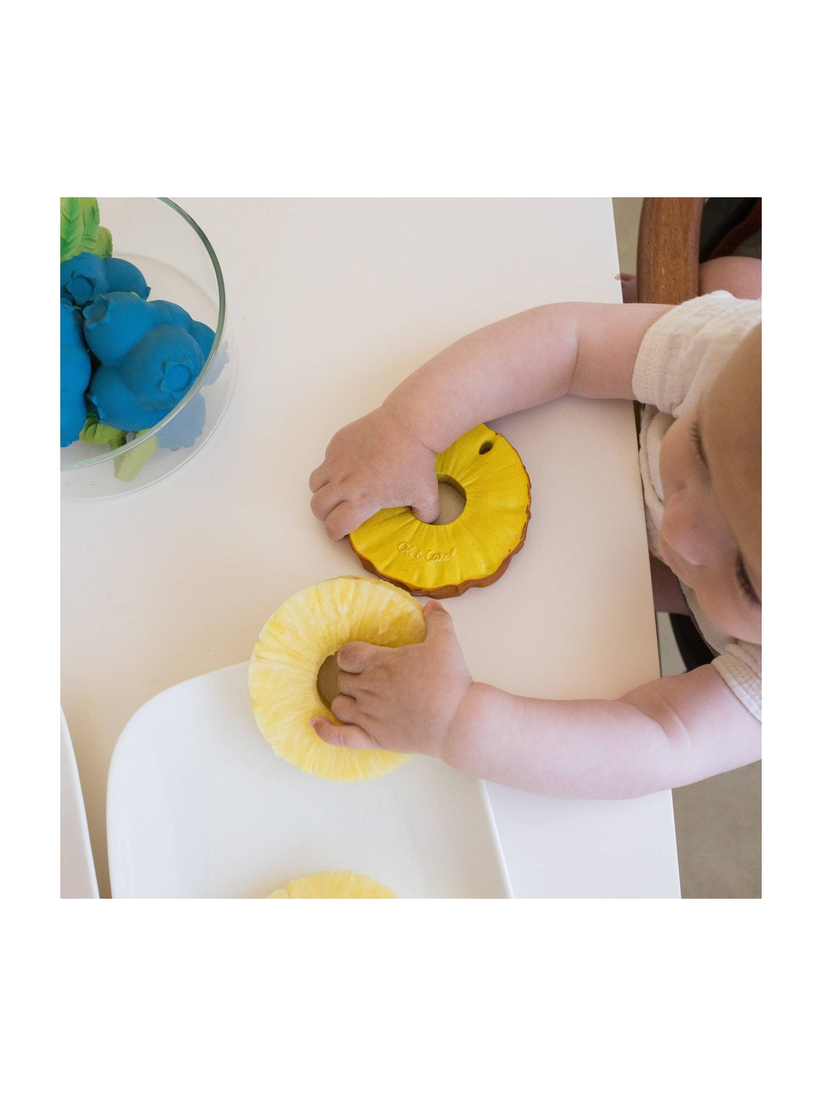 Hochet de dentition Ananas