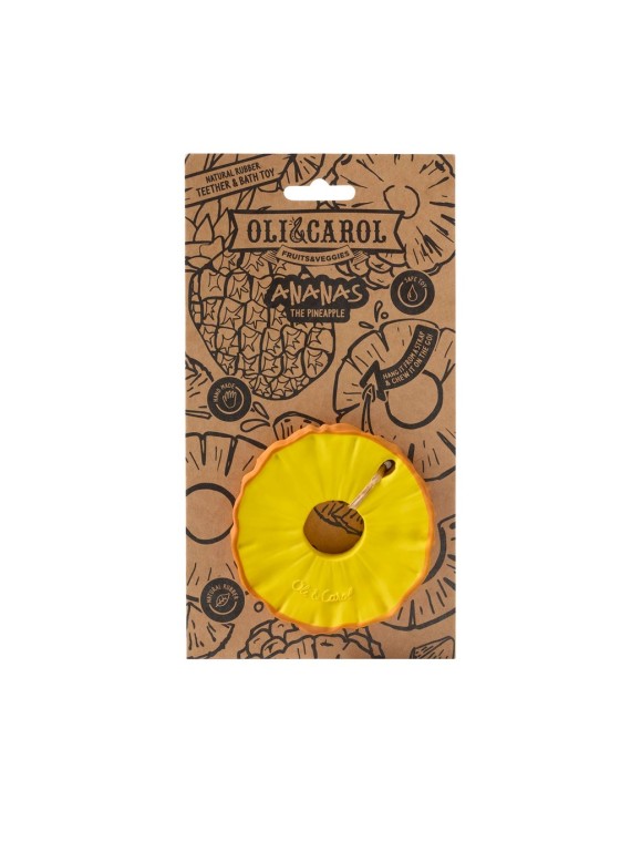 Hochet de dentition Ananas