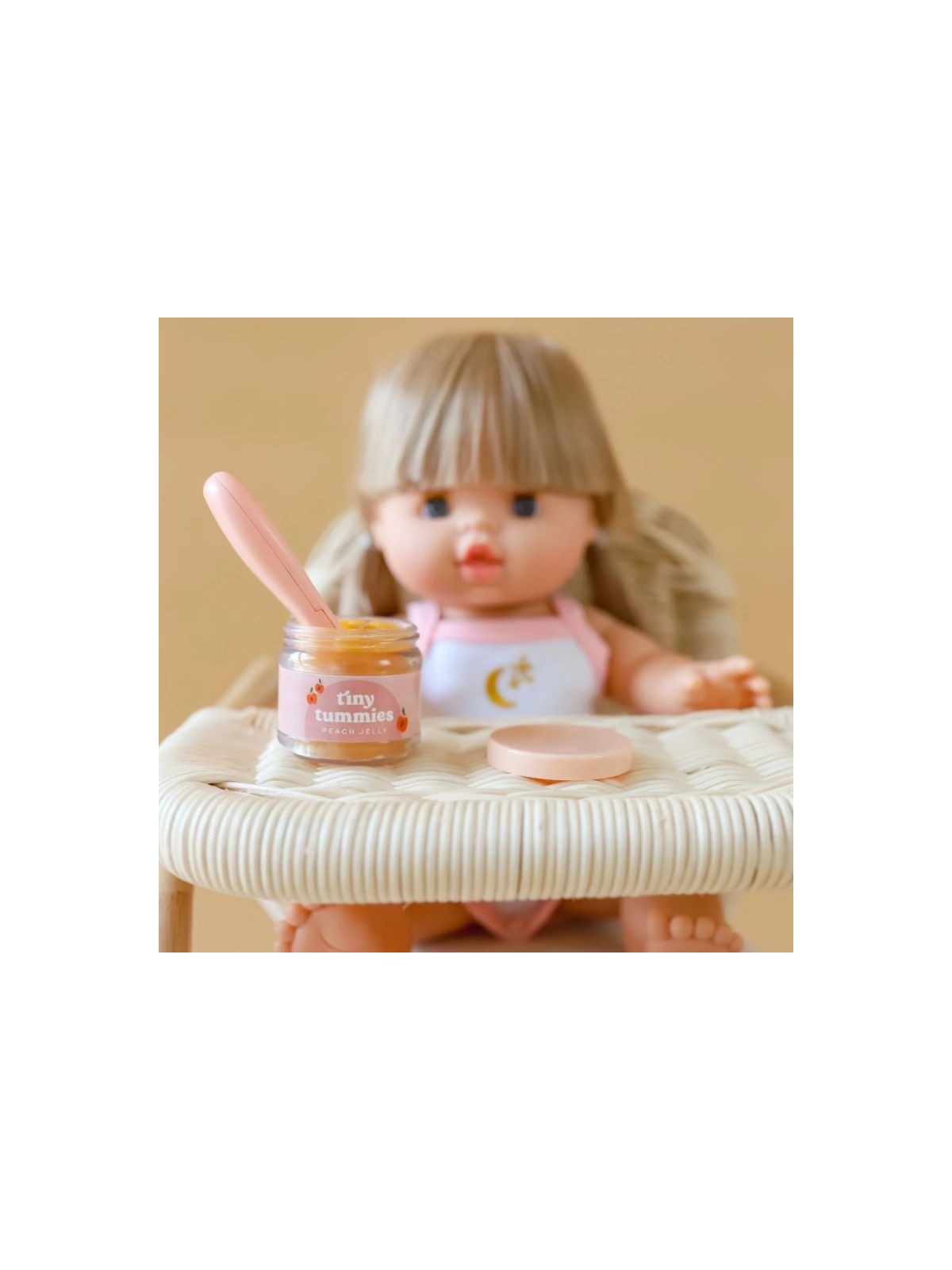 Petit pot et sa cuillère | Pêche