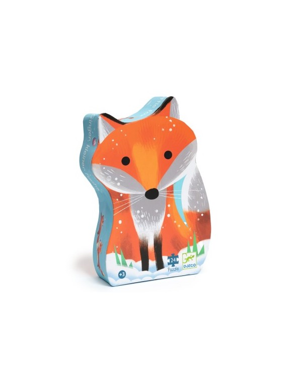 Puzzle Ginger, petit renard - 24 pcs