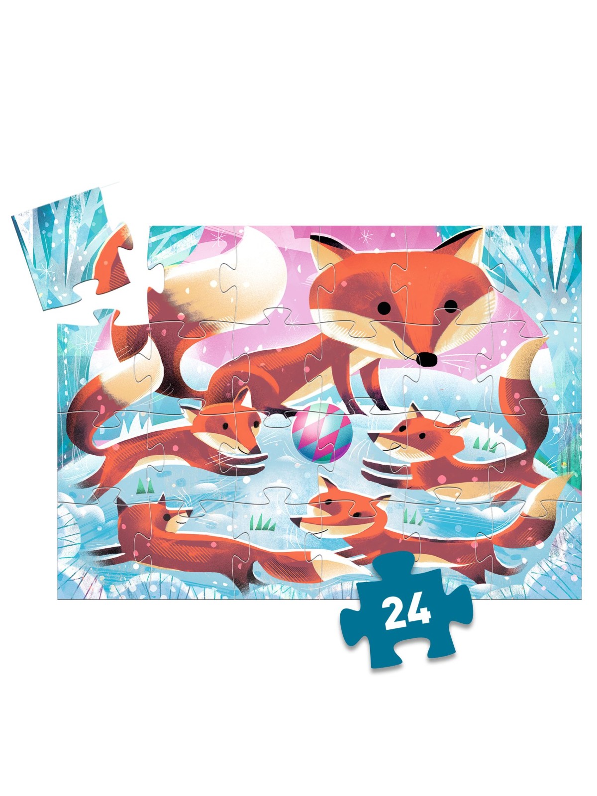 Puzzle Ginger, petit renard - 24 pcs