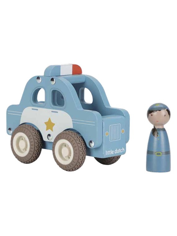 Voiture de Police en Bois