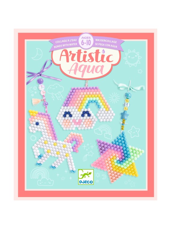 Collage à l'eau Arc-en-ciel