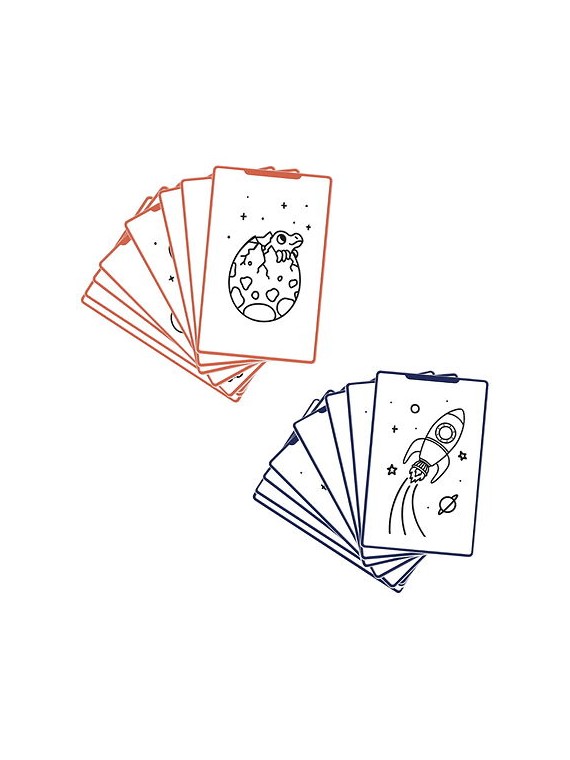 Recharge Motifs à dessiner Kidywolf - Dinosaur/Galaxy Recharge Motifs à dessiner Kidywolf - Dinosaur/Galaxy