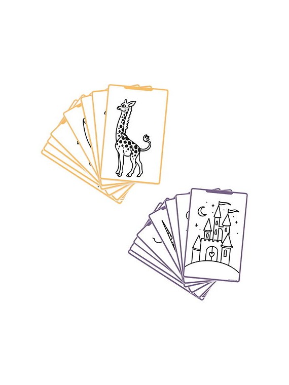 Recharge de dessin Kidywolf - 60 motifs - Once Upon A Time