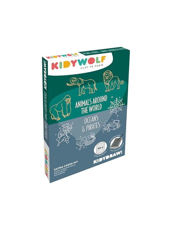 Recharges Dessiner des motifs Kidywolf - 60 motifs - Animals