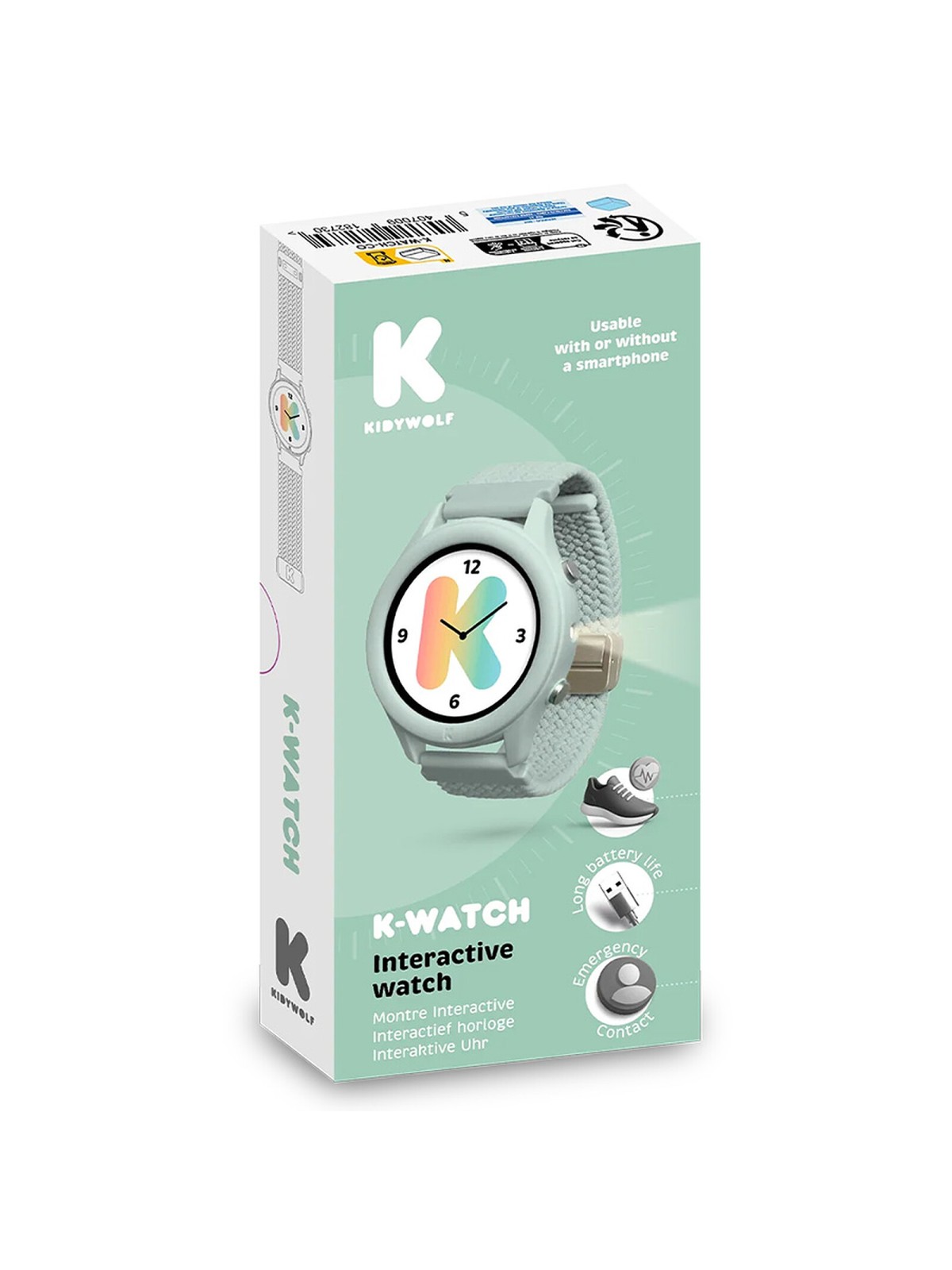 Montre Connectée K-Watch - Vert d'Eau