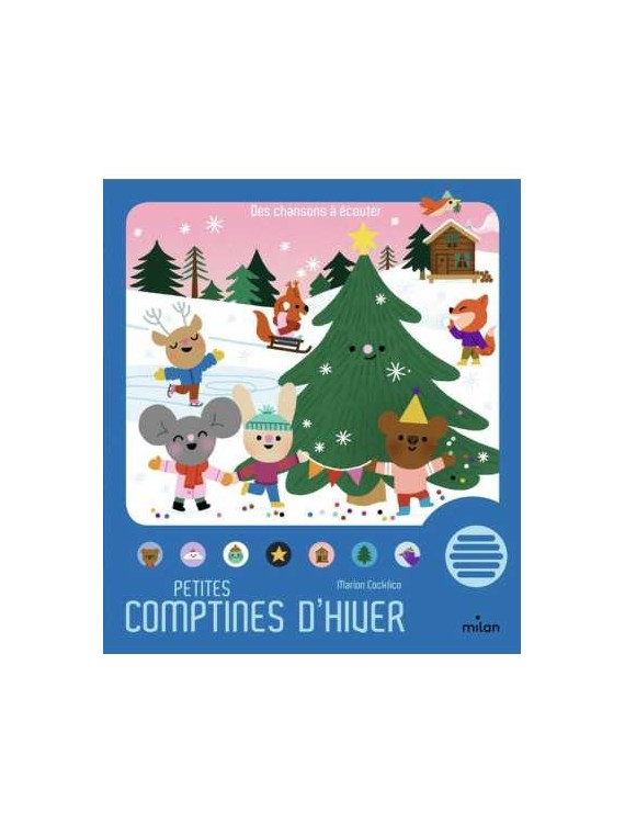 Livre Petites comptines d'hiver Livre Petites comptines d'hiver